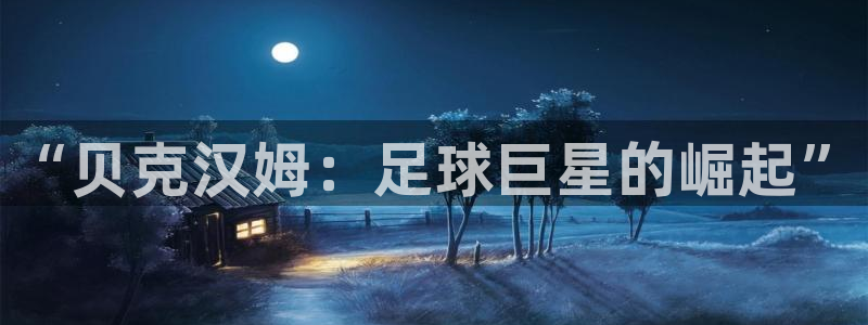 世预赛直播:“贝克汉姆:足球巨星的崛起”